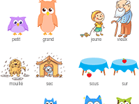 Apprendre les contraires des mots en maternelle