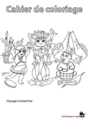 Cahier de coloriages à imprimer