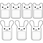 Animaux à colorier et à découper