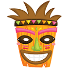 Masque rigolo à imprimer et à découper