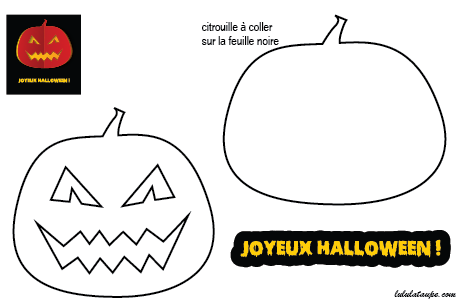 Carte à fabriquer soi-même, une carte d'Halloween