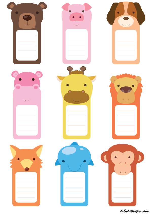 Découpage facile, des animaux