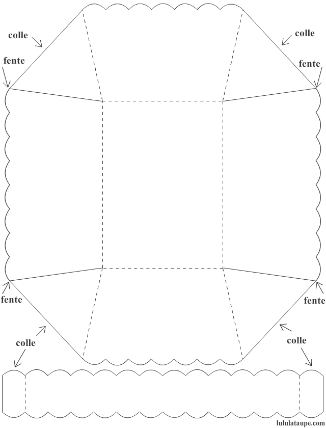 Panier pour œufs de Pâques à imprimer
