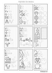 Compléter les dessins