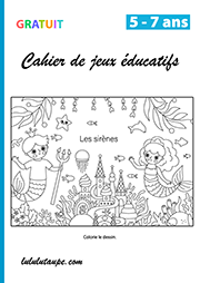 Cahier de jeux d'observation ; maternelle et CP