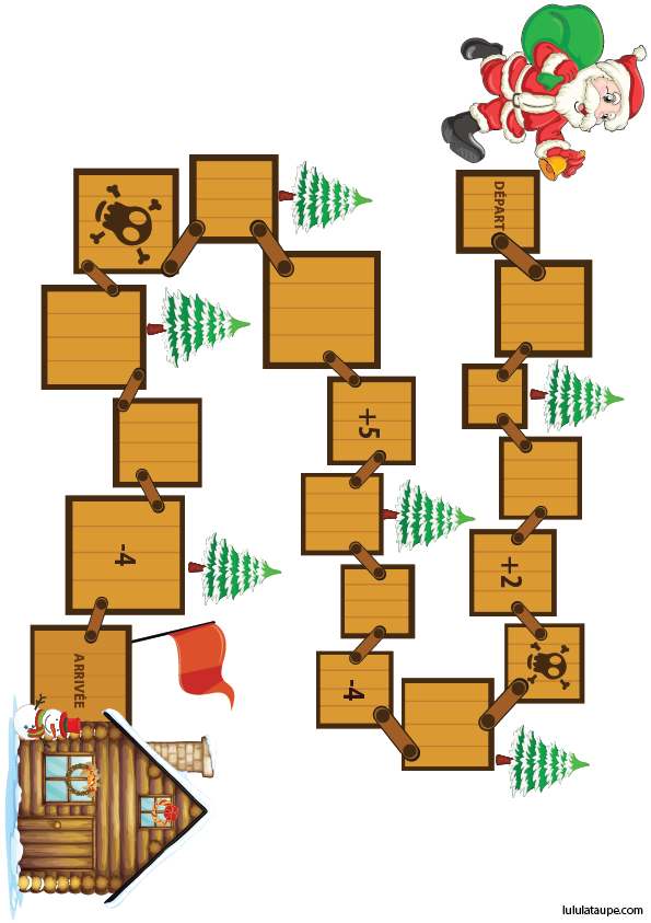 Jeu de mémoire à imprimer Jeu de société à imprimer gratuitement, le jeu de Noël