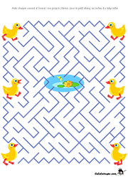 Jeu de labyrinthe, enfants de 4 ans et plus