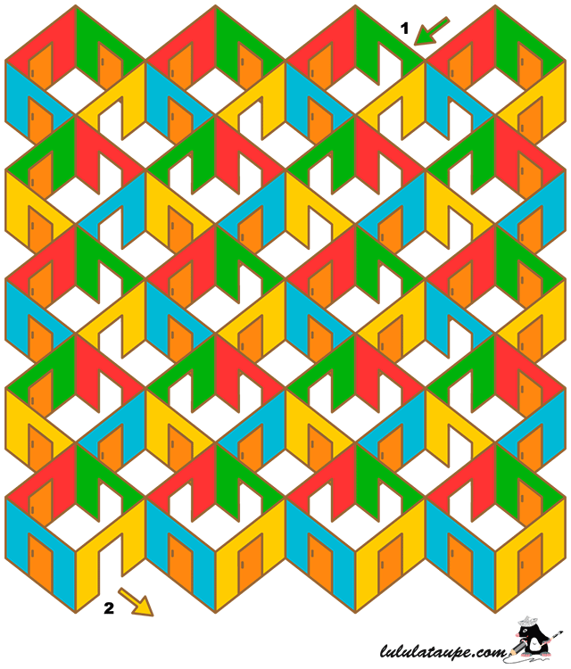 Labyrinthe gratuit à imprimer, difficile