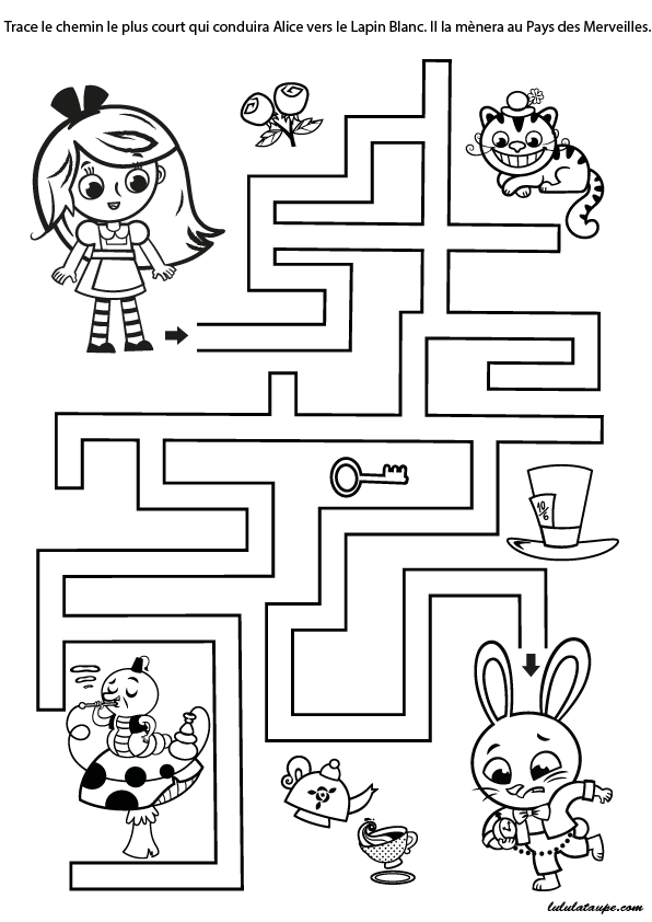 Labyrinthe gratuit à imprimer
