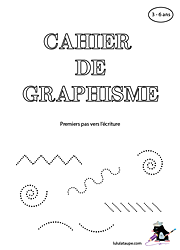 Cahier gratuit de graphisme à imprimer