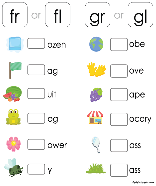 Exercice ludique en anglais : compléter les mots