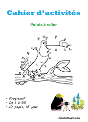 Relier les points à imprimer de 1 à 100