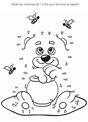 Points à relier de 1 à 40