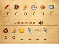 Mots codés, jeu en ligne
