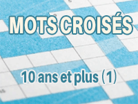 Jeu de mots croisés en ligne gratuits, 10 ans et plus