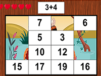 Jeux de maths, additions et soustractions en ligne