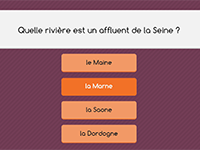 Quiz gratuit en ligne ; géographie de la France
