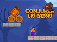 Conjurer les caisses, jeu d'Halloween en ligne