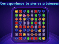 Correspondance de pierres précieuses, jeu en ligne