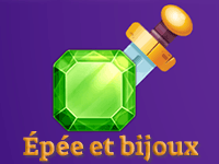 Épée et bijoux, jeu de réflexion en ligne