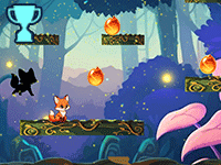 Renard mystique, jeu de plateforme en ligne\