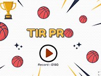 Tir pro, jeu de basket en ligne