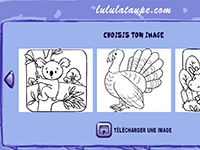 Coloriage en ligne, jeu gratuit pour tablettes