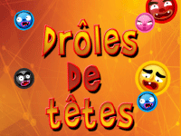 Drôles de têtes, jeu en ligne pour tablettes