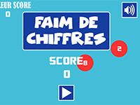 Jeu de chiffres en ligne