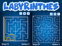 Jeu de labyrinthe en ligne, plusieurs niveaux