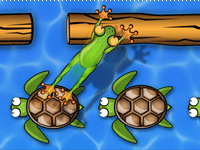 Les sauts de grenouille, jeu gratuit pour tablettes