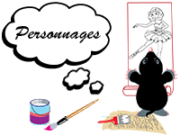 Coloriages de personnages