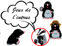 Jeux de l'intrus en ligne, enfants de 4 à 6 ans