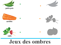 Jeux des ombres à imprimer Jeux des ombres à imprimer